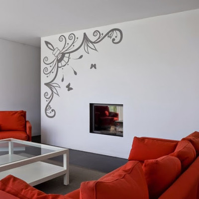 50% OFF on DeStudio Decorative Corner With Butterflies Size Giant WALL STICKER Sticker 50% OFF on DeStudio Decorative Corner With Butterflies Size Giant WALL STICKER Sticker