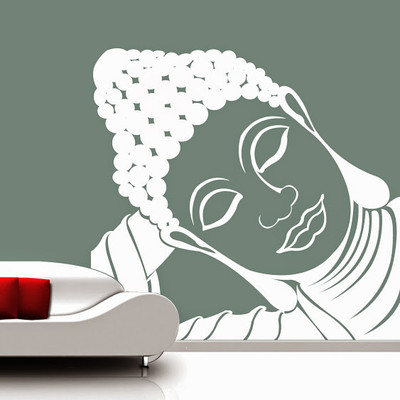 50% OFF on DeStudio DeStudio Resting Buddha One Wall Stickers Size JUMBO WALL STICKER Sticker