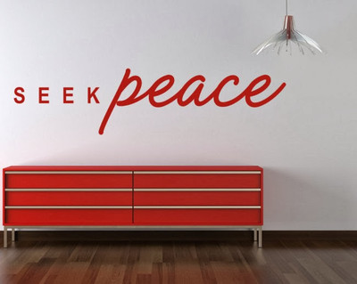 50% OFF on DeStudio DeStudio Seek Peace One Wall Stickers Size GIANT WALL STICKER Sticker