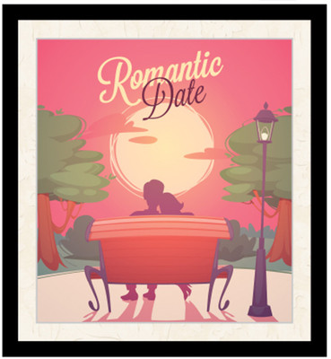 33% OFF on Pindia Romantic Date Wall Sticker