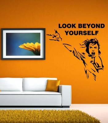 33% OFF on Hoopoe Decor A Michael Jackson Pose Wall Sticker Pack of 1