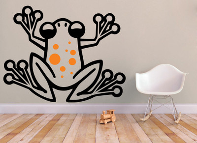 77% OFF on D��cor Kafe Decal Style Frog Wall Sticker Small Size-21*16 Inch Wall Sticker Sticker Pack of 1 77% OFF on D��cor Kafe Decal Style Frog Wall Sticker Small Size-21*16 Inch Wall Sticker Sticker Pack of 1