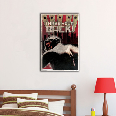 25% OFF on Posterboy Bane Back Peel and Stick Wall Decal Vinyl Sticker Pack of 1