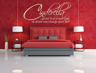50% OFF on DeStudio DeStudio Cinderella Proof Wall Stickers Size MEGA WALL STICKER Sticker