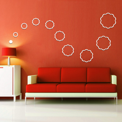 65% OFF on Creative Width Decor Large Acrylic Sticker