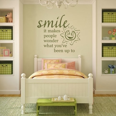 84% OFF on DeStudio DeStudio Smile It Makes People Wonder Wall Stickers Size JUMBO WALL STICKER Sticker