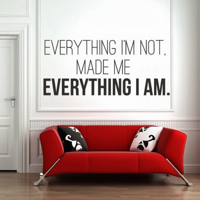 50% OFF on DeStudio DeStudio Everything I'm Not One Wall Stickers Size MEGA WALL STICKER Sticker