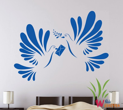 54% OFF on Wall Whispers Love Birds with Mail Vinyl Sticker 54% OFF on Wall Whispers Love Birds with Mail Vinyl Sticker