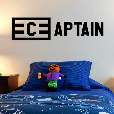 50% OFF on DeStudio Captain Football Sports Soccer Decal Home Wall Sticker Sticker