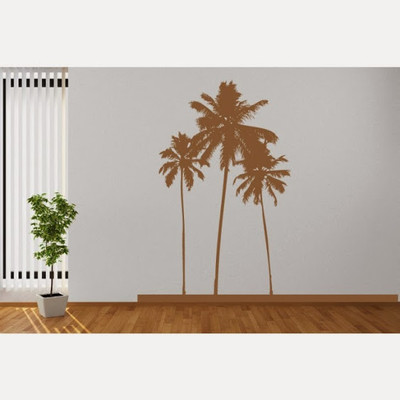 80% OFF on DeStudio Palm Tree Trees One Size Super WALL STICKER Sticker
