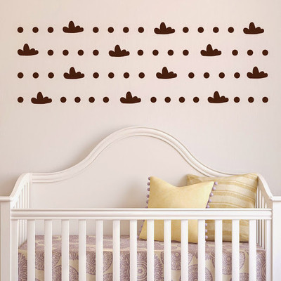 84% OFF on DeStudio Clouds Pattern Sky Water Drops Rain Decal Wall Sticker Sticker