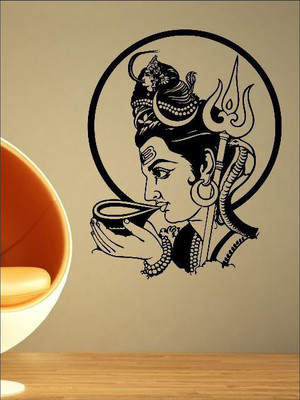 87% OFF on Wall1ders Shivam Sticker Sticker Pack of 1