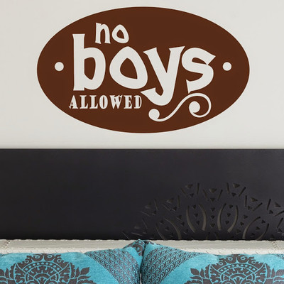 44% OFF on DeStudio Boys Kids Sign Bedroom Decal Vinyl Wall Sticker Sticker