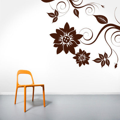 77% OFF on D��cor Kafe Decal Style Corner Swirl Wall Art Medium Size-28*24 Inch Wall Sticker Sticker Pack of 1 77% OFF on D��cor Kafe Decal Style Corner Swirl Wall Art Medium Size-28*24 Inch Wall Sticker Sticker Pack of 1