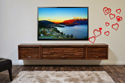 66% OFF on DeStudio 12 Red Hearts 3D Acrylic Sticker Pack of 12