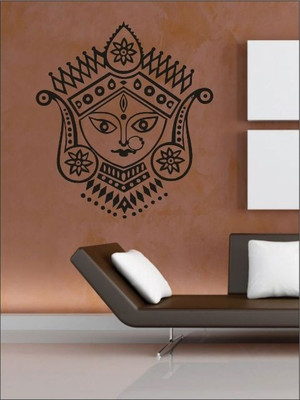 82% OFF on Wall1ders Nav Durga PVC Vinyl Sticker Sticker Pack of 1