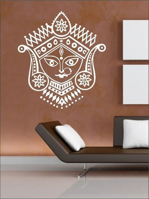 82% OFF on Wall1ders Nav Durga PVC Vinyl Sticker Sticker Pack of 1