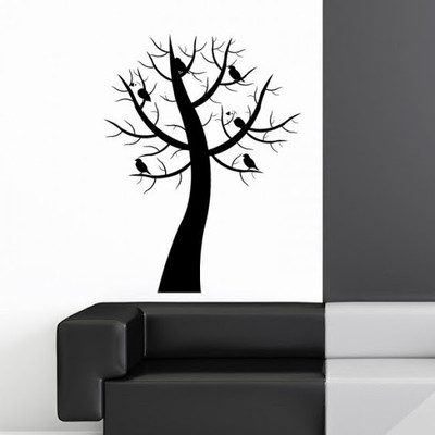 50% OFF on DeStudio Birds On Branches Tree One Size Giant WALL STICKER Sticker 50% OFF on DeStudio Birds On Branches Tree One Size Giant WALL STICKER Sticker