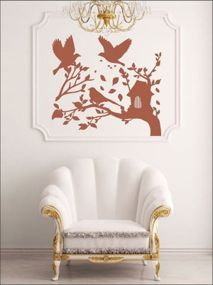 82% OFF on Wall1ders Lovely Home PVC Vinyl Sticker Sticker Pack of 1