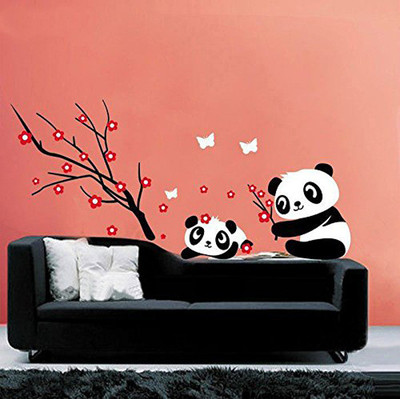 33% OFF on Pindia Quote Panda Design Sticker Wall Sticker 33% OFF on Pindia Quote Panda Design Sticker Wall Sticker