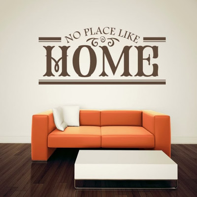 76% OFF on DeStudio DeStudio No Place Like Home One Wall Stickers Size LARGE WALL STICKER Sticker