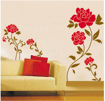 33% OFF on Pindia Fancy Beautiful Rose Flower Design Wall Sticker 33% OFF on Pindia Fancy Beautiful Rose Flower Design Wall Sticker