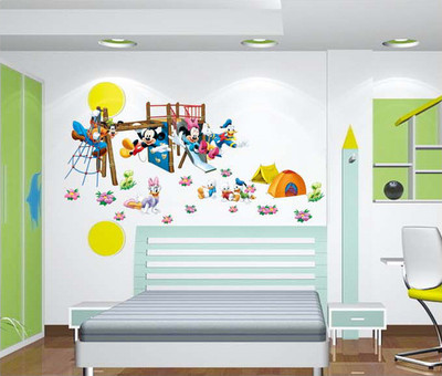 33% OFF on Pindia Mickey & Donald Duck Camping Wall Sticker 33% OFF on Pindia Mickey & Donald Duck Camping Wall Sticker