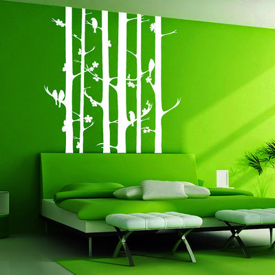 87% OFF on DeStudio Birds On Tree One Size Tiny Wall Sticker