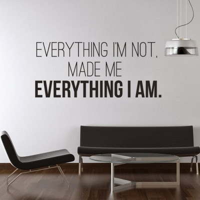 50% OFF on DeStudio DeStudio Everything I'm Not Wall Stickers Size MEDIUM WALL STICKER Sticker