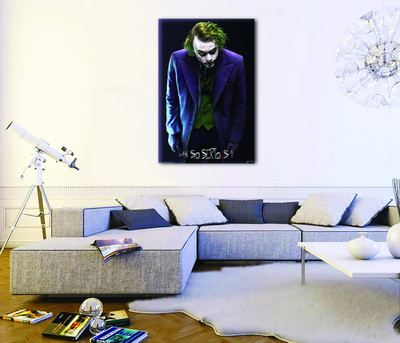 25% OFF on Posterboy Joker - Why So Serious Peel and Stick Wall Decal Vinyl Sticker Pack of 1