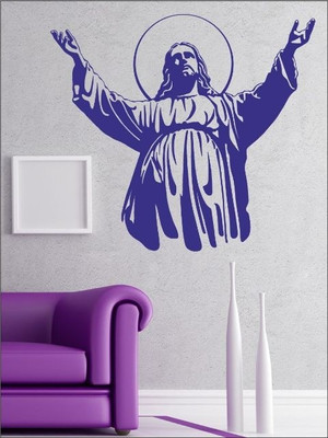 71% OFF on Wall1ders Jesus Christ PVC Vinyl Sticker Pack of 1