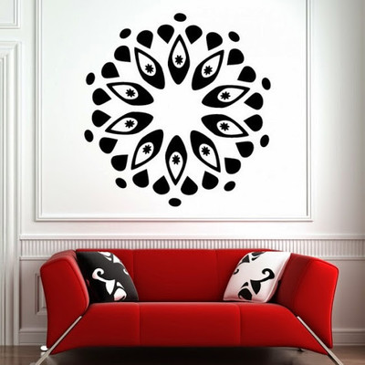 50% OFF on DeStudio Circle Pattern Flower Petals Leaves Size Giant WALL STICKER Sticker 50% OFF on DeStudio Circle Pattern Flower Petals Leaves Size Giant WALL STICKER Sticker