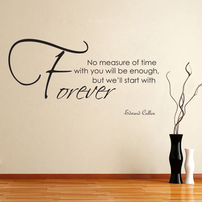 78% OFF on Decor Kafe Decal Style Forever Wall Medium Size-28*15 Inch Vinyl Film Sticker Pack of 1 78% OFF on Decor Kafe Decal Style Forever Wall Medium Size-28*15 Inch Vinyl Film Sticker Pack of 1