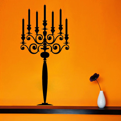 87% OFF on DeStudio Candle Stand Wall Deca Size Tiny Wall Sticker