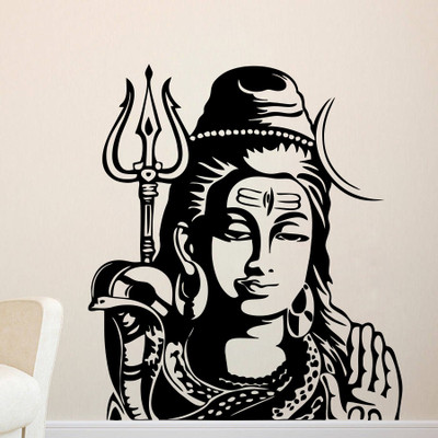 80% OFF on D��cor Kafe Decal Style Shiv Ji Wall Sticker Large Size-22*25 Inch Wall Sticker Sticker Pack of 1 80% OFF on D��cor Kafe Decal Style Shiv Ji Wall Sticker Large Size-22*25 Inch Wall Sticker Sticker Pack of 1