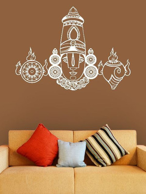 77% OFF on Wall1ders Tirupati Bala Ji Sticker Sticker Pack of 1