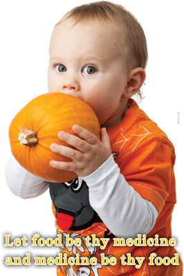 16% OFF on Motivational Quote Poster - Let Food Be Thy Medicine Paper Print