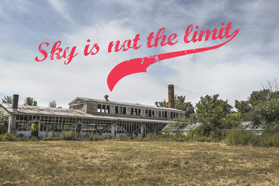 16% OFF on Sky Is Not The Limit Poster Paper Print