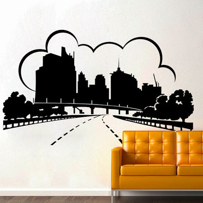 50% OFF on DeStudio DeStudio Urban City Wall Stickers Size JUMBO WALL STICKER Sticker