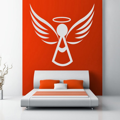 50% OFF on DeStudio DeStudio Angel with Halo Xmas Wall Stickers Size MEGA WALL STICKER Sticker