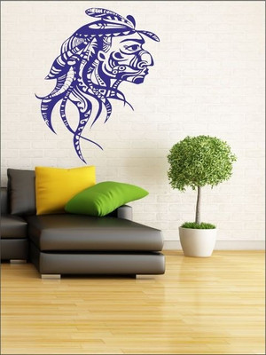 84% OFF on Wall1ders Tribal Man PVC Vinyl Sticker Sticker Pack of 1