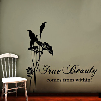 50% OFF on DeStudio DeStudio True Beauty Wall Stickers Size MEGA WALL STICKER Sticker