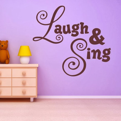 50% OFF on DeStudio DeStudio Laugh & Sing Wall Stickers Size GIANT WALL STICKER Sticker