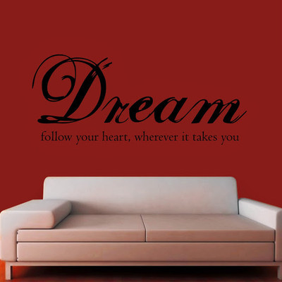 87% OFF on DeStudio Follow Your Heart One Size Tiny Wall Sticker
