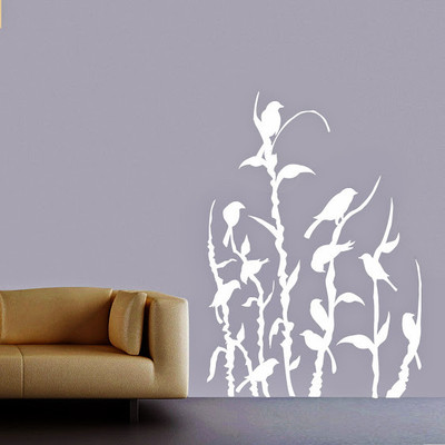 87% OFF on DeStudio Birds In Field One Size Tiny Wall Sticker