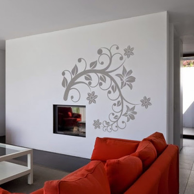 58% OFF on DeStudio Branch Floral Flowers Size Tiny Wall Sticker