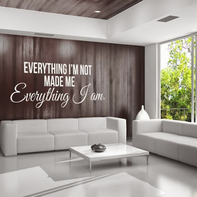 84% OFF on DeStudio DeStudio Everything I am One Wall Stickers Size JUMBO WALL STICKER Sticker