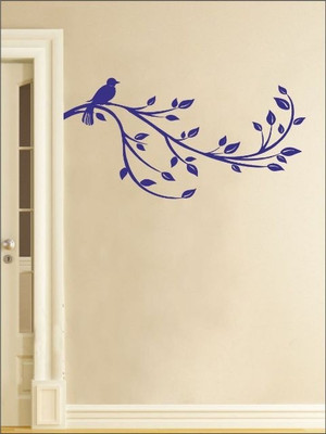 85% OFF on Wall1ders Bird on a Branch PVC Vinyl Sticker Sticker Pack of 1