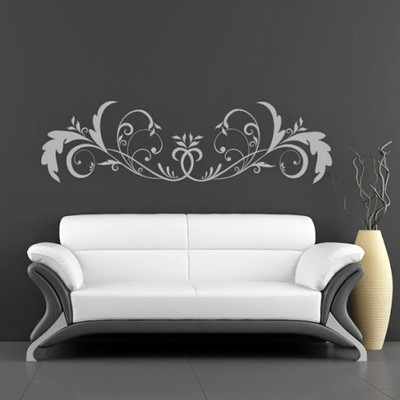 50% OFF on DeStudio Bold Floral Embelishment One Size Mega Wall Sticker