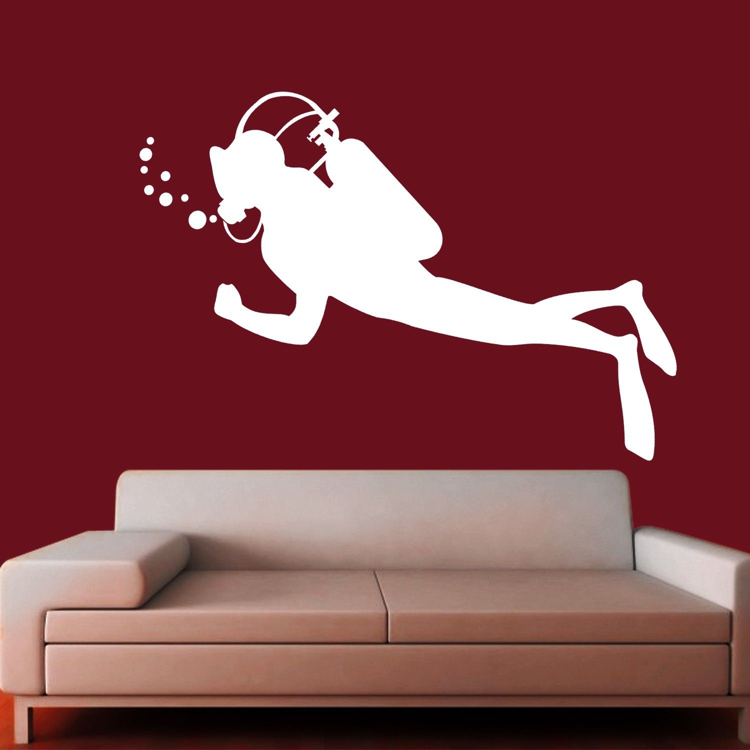 50% OFF on Creative Width Decor Medium Vinyl Sticker Sticker